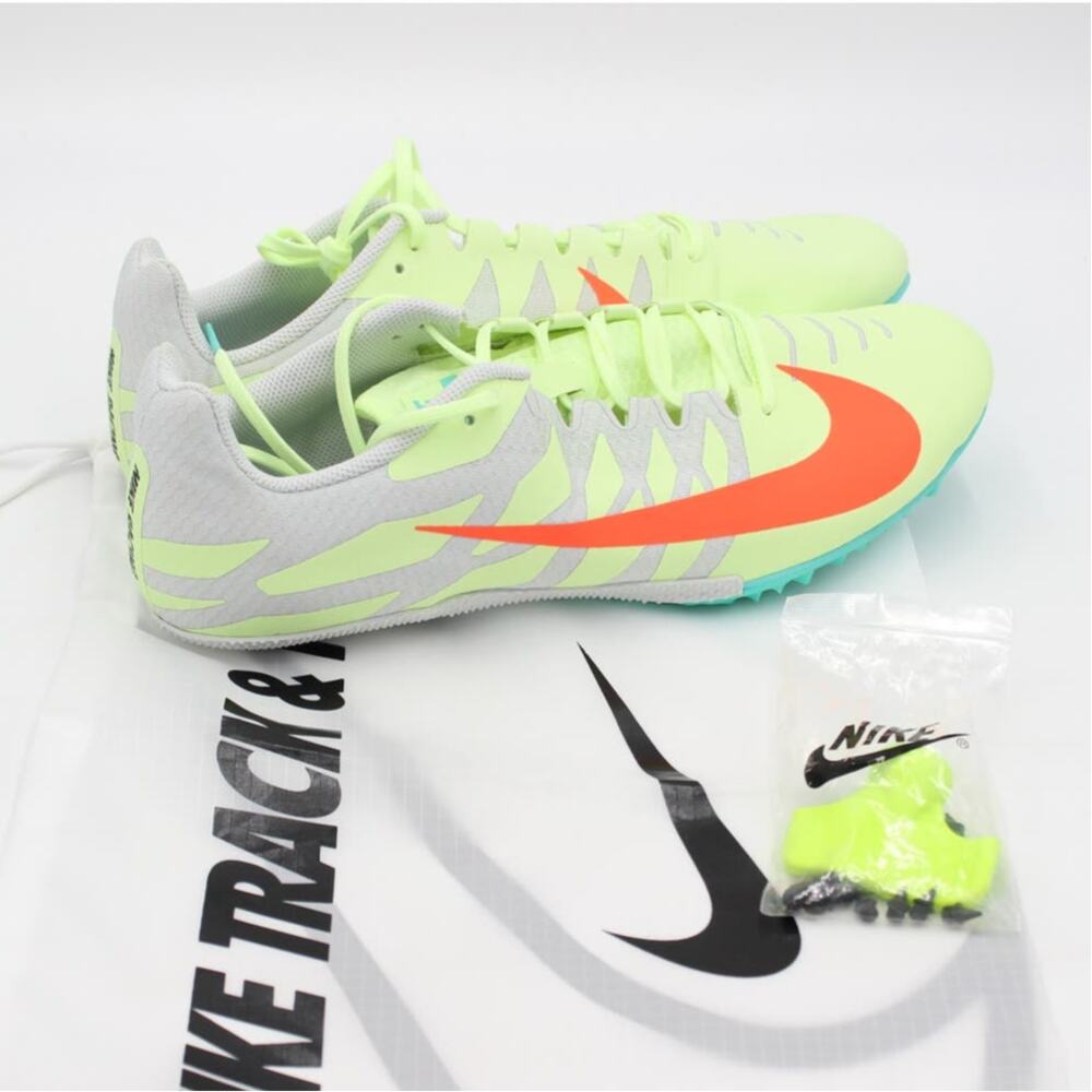 Nike Zoom Rival S 9 'Barely Volt Hyper Orange' 907564-701 Men's Size 14 A3